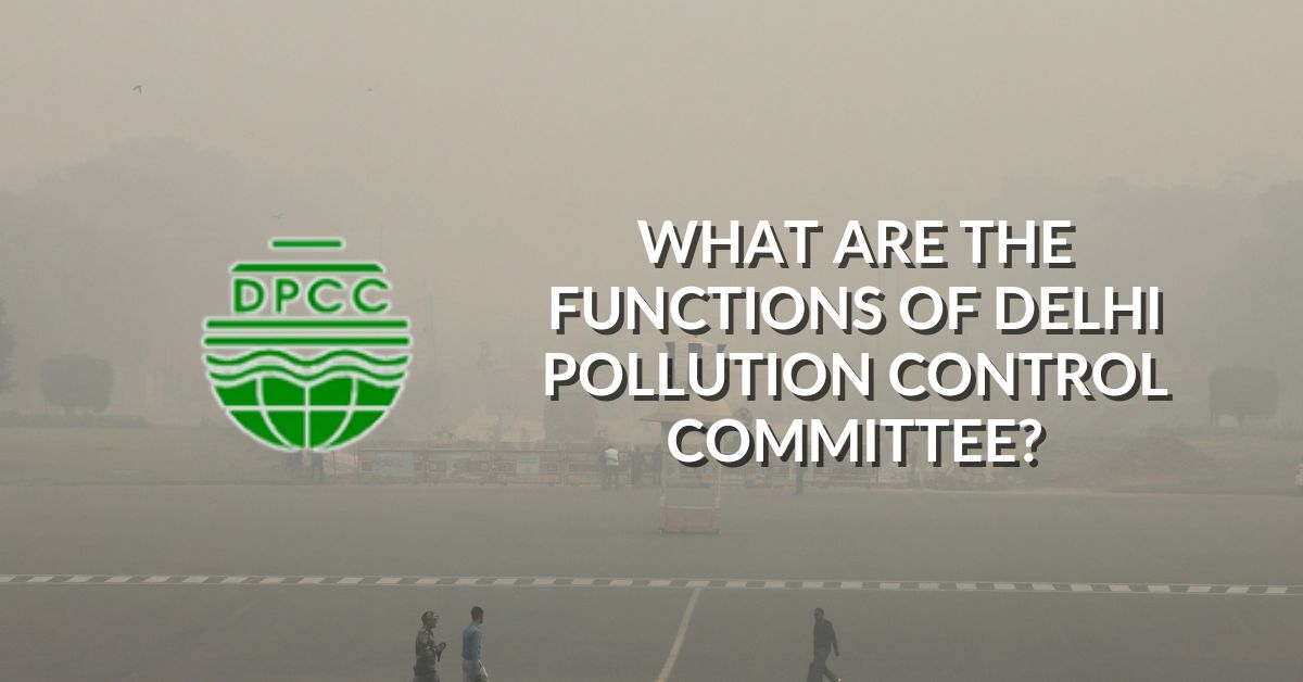 What are the functions of Delhi Pollution Control Committee?
